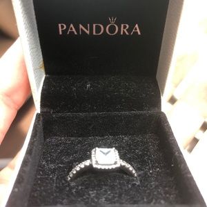 Silver Timeless Elegance Pandora ring